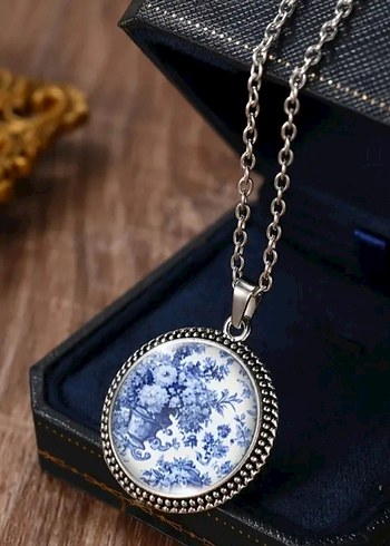 Zara Vintage porselen Kolye