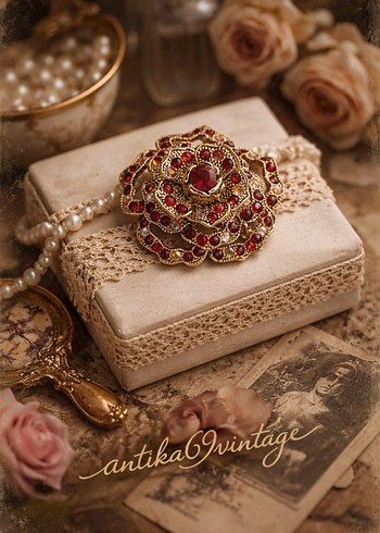 Vintage Broş - Görsel 3