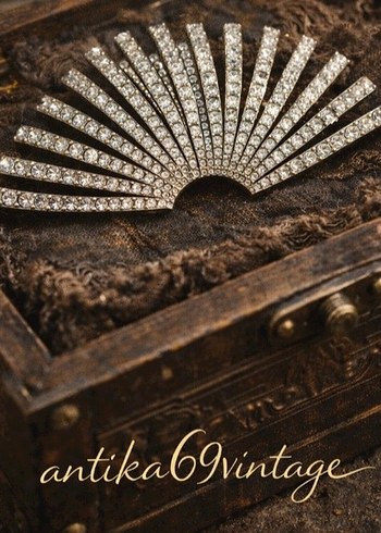 jewelery Vintage  Broş - Görsel 4