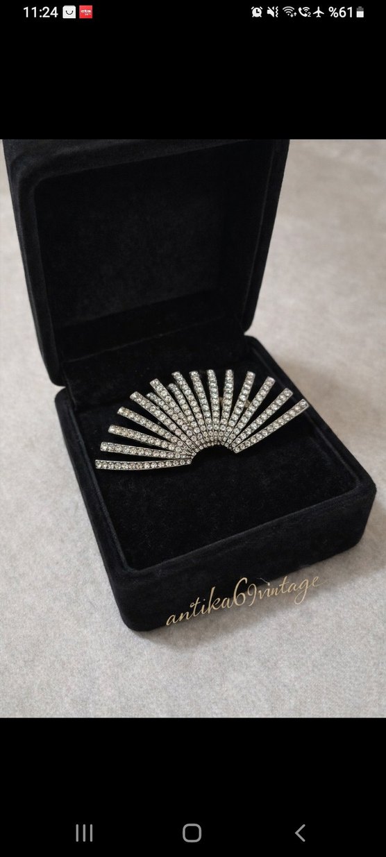 jewelery Vintage  Broş - Görsel 3