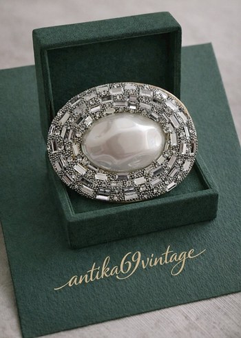 Vintage  jewelery Broş - Görsel 2