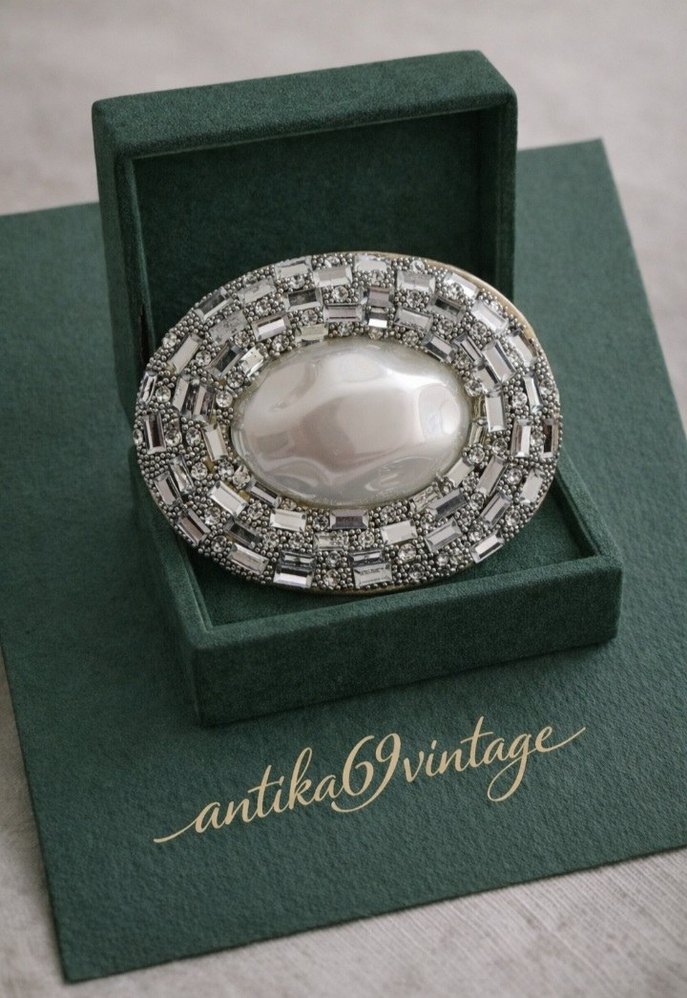 Vintage  jewelery Broş - Görsel 2