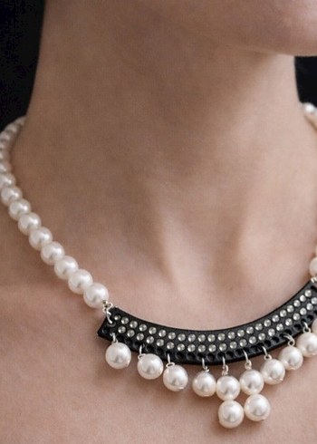 vintage inci kolye - Görsel 3