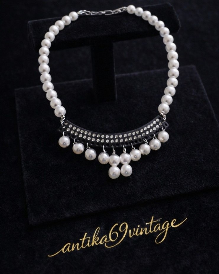 vintage inci kolye - Görsel 2