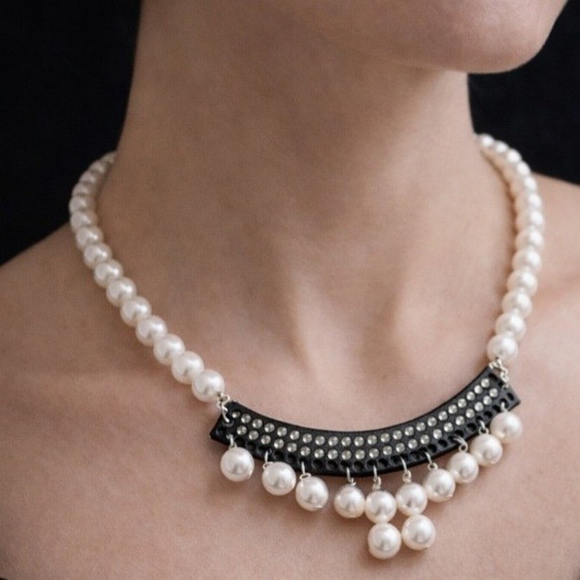 vintage inci kolye - Görsel 3