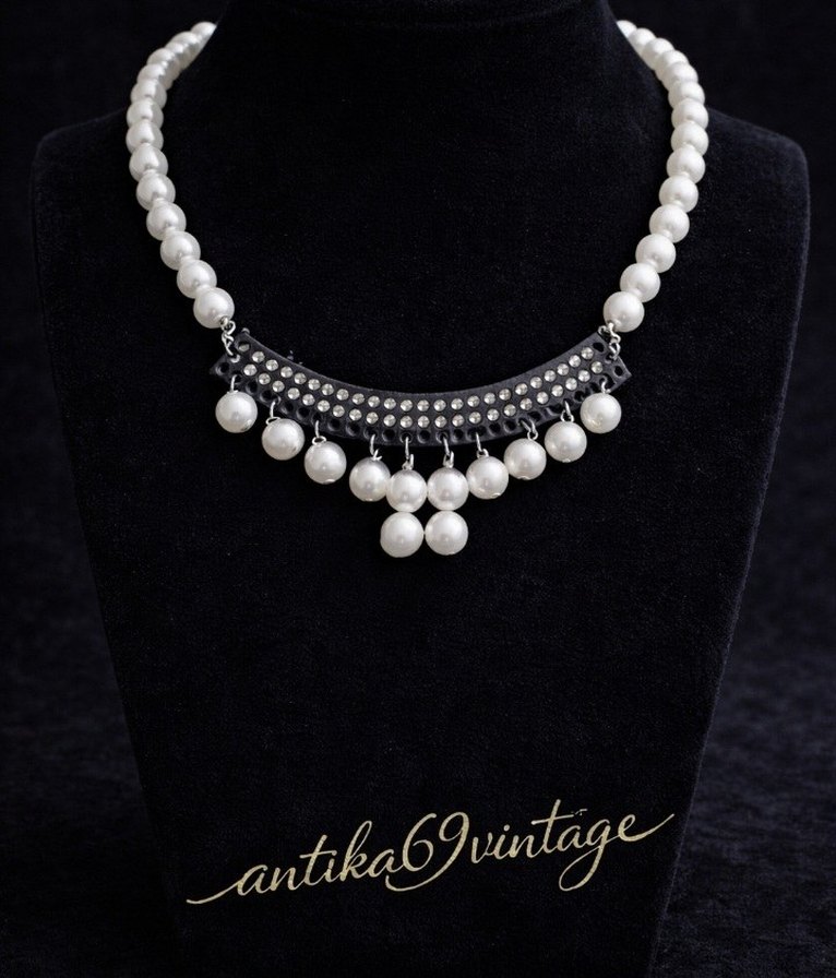 vintage inci kolye - Görsel 4