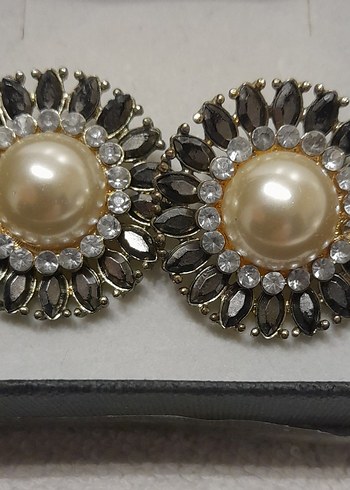 vintage  İnci Küpe - Görsel 5