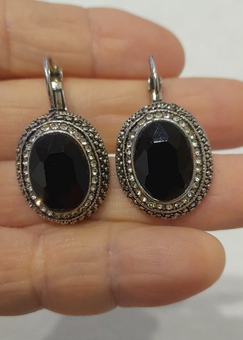 art nouveau  Küpe - Görsel 3