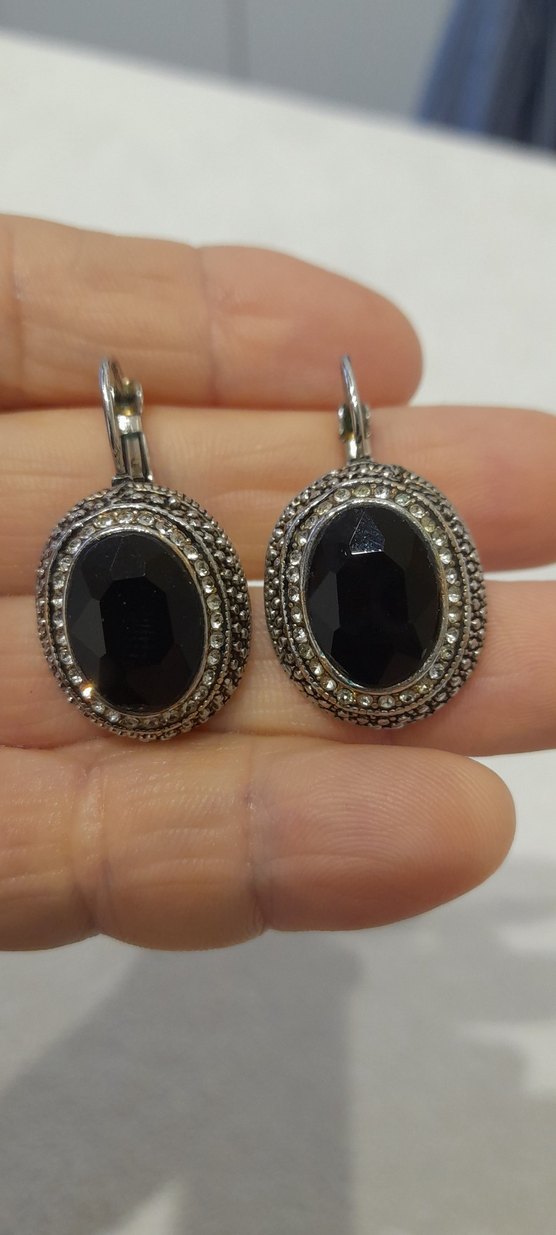 art nouveau  Küpe - Görsel 3