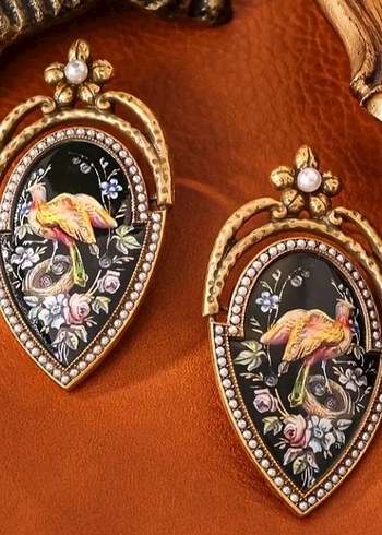  Beden zara model victorian küpe