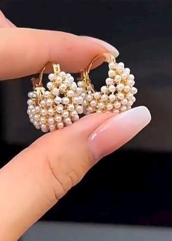 Diğer vintage inci küpe