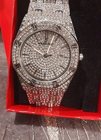 Beden beyaz Renk Audemars piguet Taşlı saat