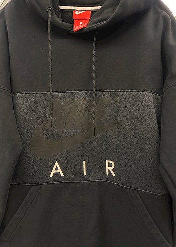 Siyah Kapüşonlu Erkek orjinalNike Sweatshirt - Görsel 3