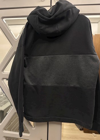 Siyah Kapüşonlu Erkek orjinalNike Sweatshirt - Görsel 4