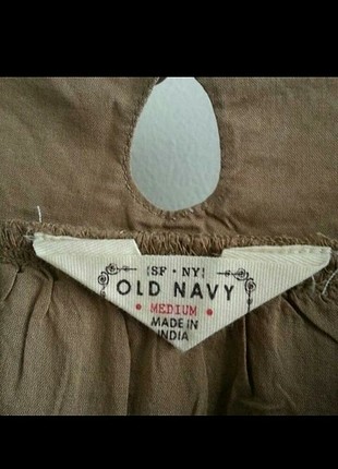44 Beden kahverengi Renk Old Navy Elbise