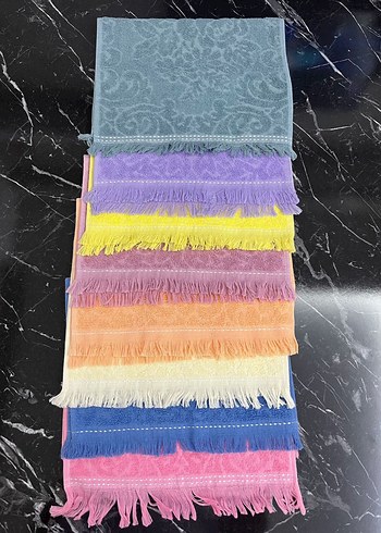 Çok Renkli Coco Desenli Mutfak Havlusu 6 adet - Görsel 3