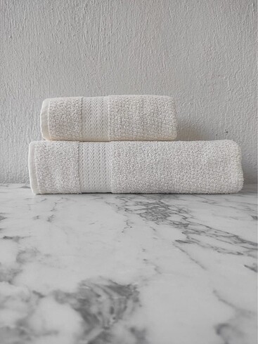 Banyo seti 1 banyo 1 saç havlusu - Görsel 4