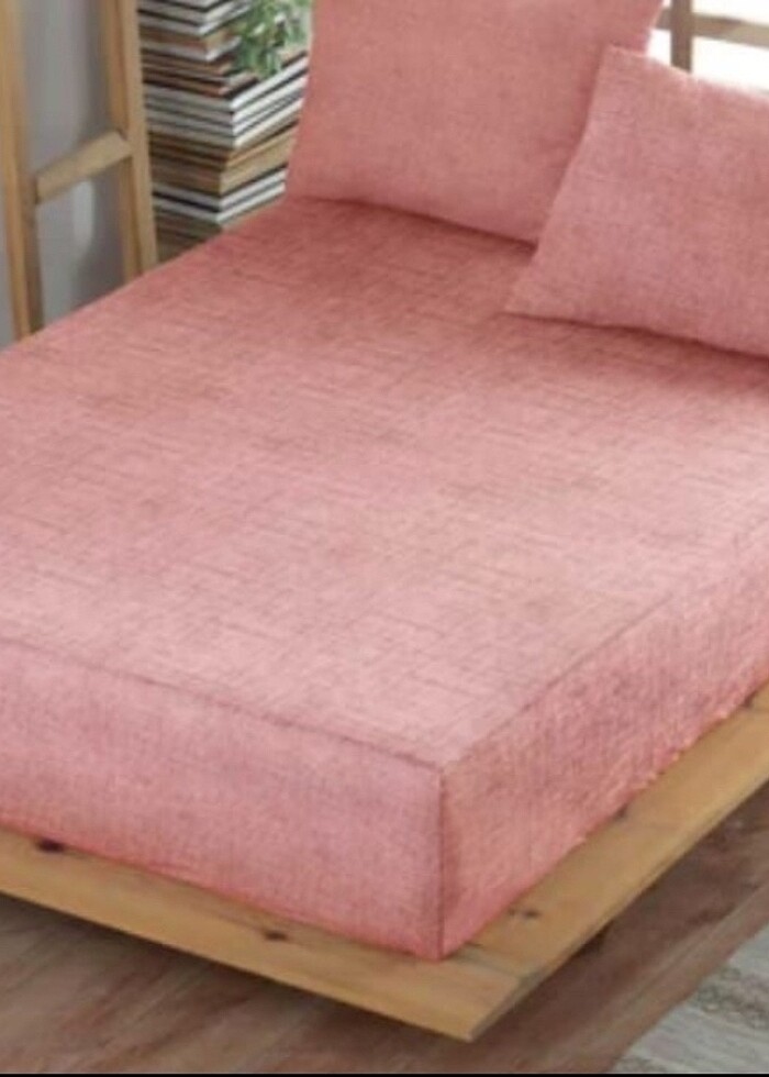 Tek kişilik Lastikli çarşaf seti yastık kılıflı - Görsel 2