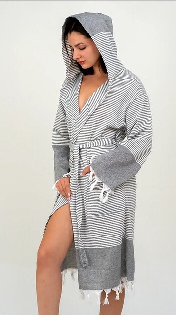 Peştemal bornoz - Görsel 6