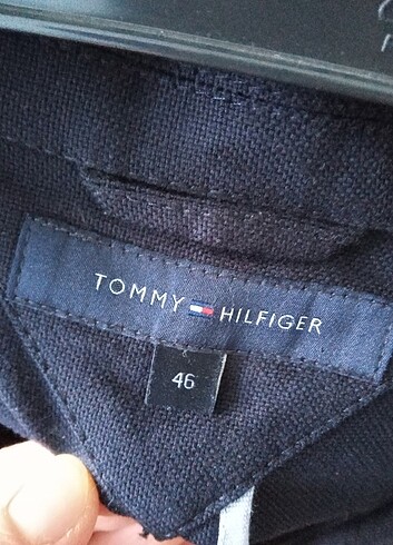 46 Beden lacivert Renk TOMMY HILFIGER ORIJINAL CEKET