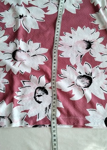 Diğer Çiçek Desenli Pembe Kadın Pijama Takımı