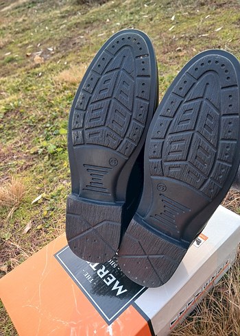 Erkek Siyah Klasik Ayakkabı - Görsel 7