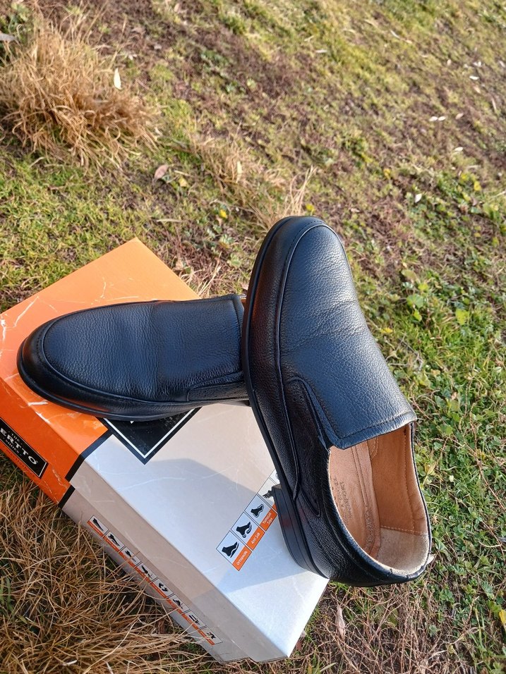 Erkek Siyah Klasik Ayakkabı - Görsel 2