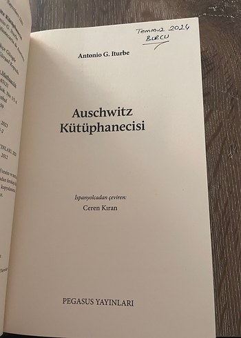 Beden Auschwitz Kütüphanecisi - Gerçek Yaşam Öyküsü
