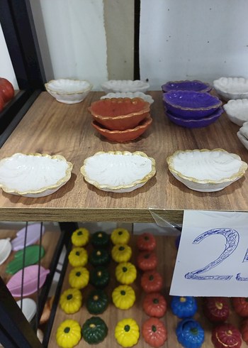 Beyaz Altın Kenarlı Seramik Kase