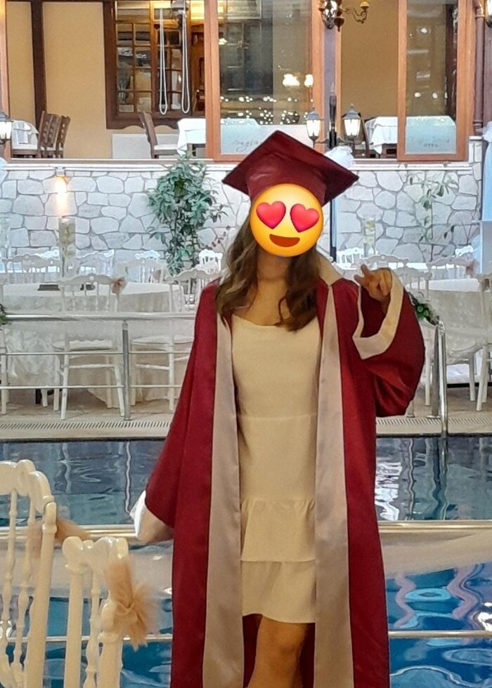 Beyaz abiye nikah/ mezuniyet elbisesi - Görsel 2