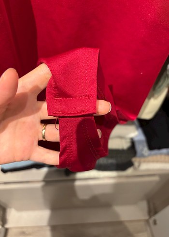 Trendyol Kırmızı Yüksek Yakalı Atlet - Görsel 5