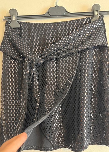 KOTON Payetli anvelop etek - Görsel 2