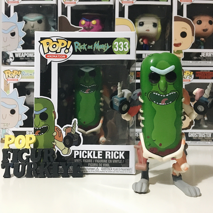 universal Beden çeşitli Renk Funko POP! Rick and Morty- Pickle Rick