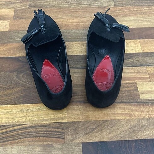 Christian Louboutin Christian Louboutin Siyah Babet