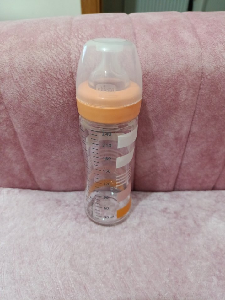 Pembe Pastel Chicco Bebek Biberonu - Görsel 2