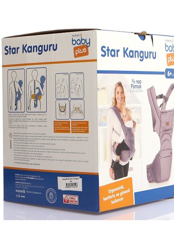 Bej Bebek Taşıyıcı Kanguru - Görsel 5