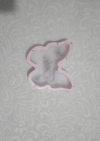 Esila yazılı kelebek kumbara sıfır. - Görsel 2