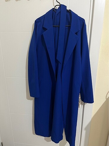 Uzun blazer ceket