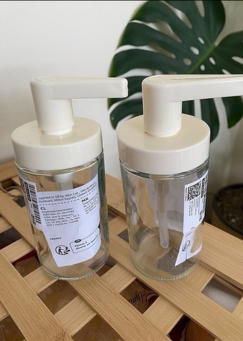 İkea cam şişe pompalı sabunluk 2'li Set - Görsel 4