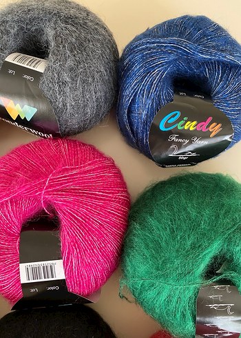 Wonderwool kids mohair örgü ipi - Görsel 4