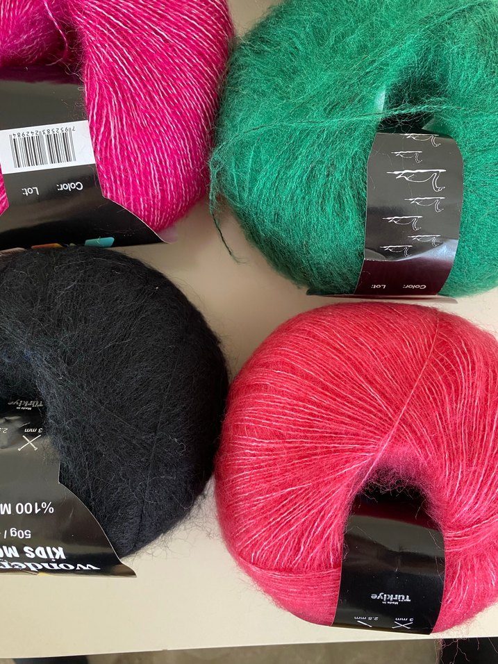 Wonderwool kids mohair örgü ipi - Görsel 3