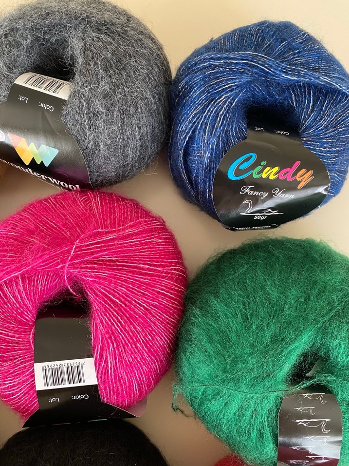 Wonderwool kids mohair örgü ipi - Görsel 4