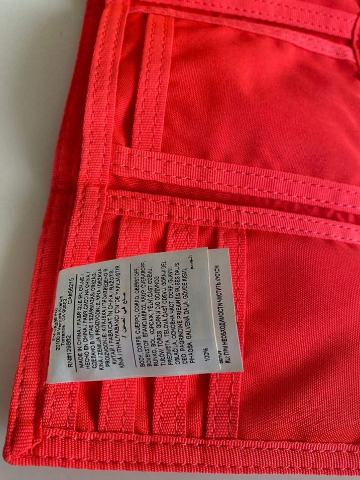 Nike Kırmızı Kadın Cüzdanı Velcro Kapamalı - Görsel 4