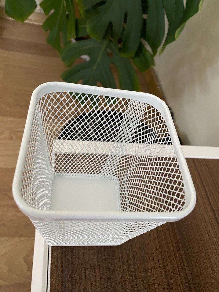 İkea metal kalemlik/kaşıklık/makyaj organizeri - Görsel 4