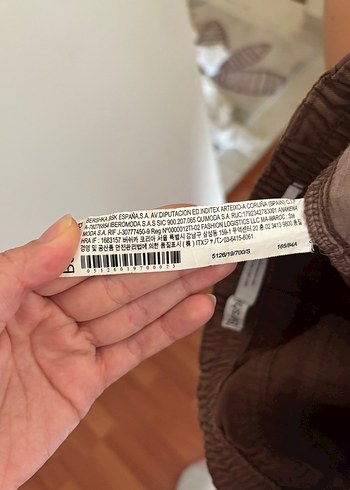 Bershka Kahverengi kargo Pantolon - Görsel 5