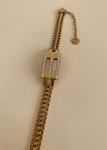 Gold Renkli çelik Kadın Bileklik - Görsel 3