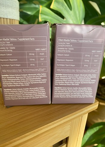 Nutriplus Kalsiyum, Magnezyum ve Kolajen Tabletleri - Görsel 5