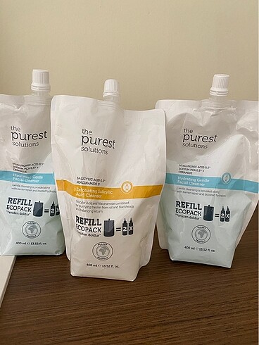 The purest solutions yüz temizleme jeli