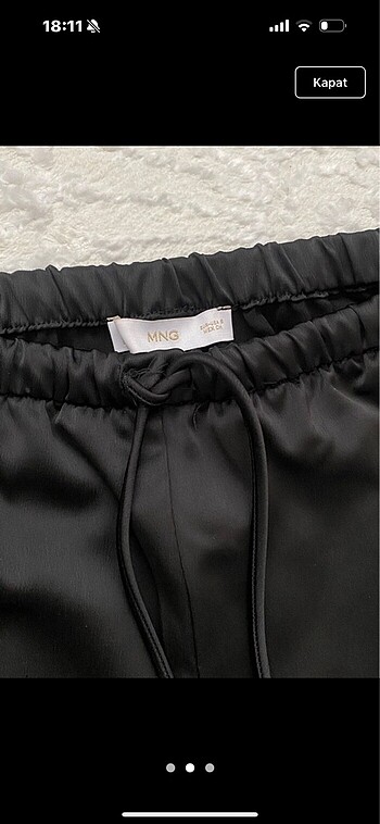 Mango Saten pantolon