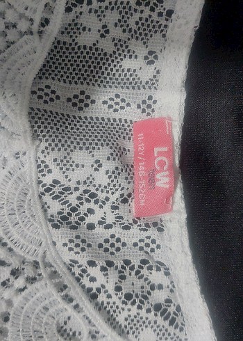 Kız Çocuk Dantel İşlemeli Bluz 11-12 yas - Görsel 2